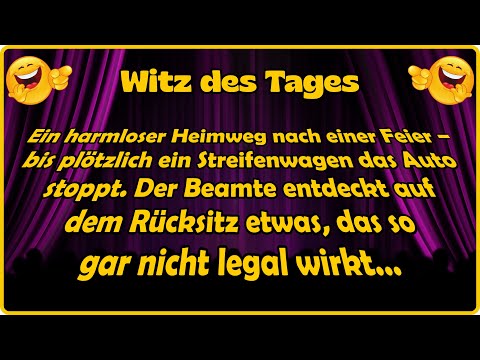 Nächtliche Kontrolle – und plötzlich wird’s zur Show! 🌙🎭 - Witz des Tages