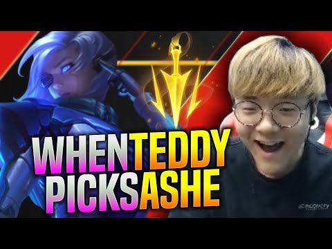 When Teddy Picks Ashe ADC! - SKT T1 Teddy Plays Ashe vs Kai'sa ADC | T1 Teddy KR SoloQ