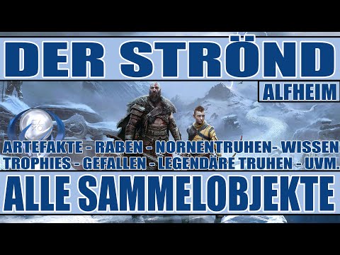 God of War Ragnarök - 100% Guide Alfheim - Der Strönd  - Alle Sammelobjekte