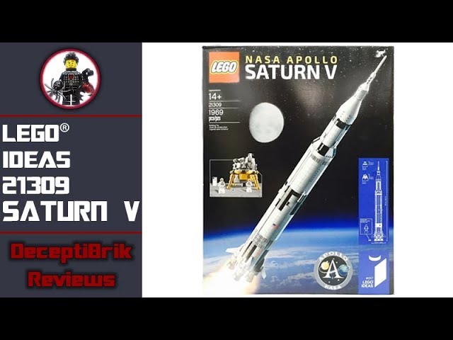 Vídeo relacionado con Lego Ideas NASA Apollo Saturn V 21309 Building Kit (1969 Piece)