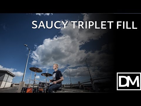 Super SIMPLE but EFFECTIVE 16th Note Triplet Fill - DAVE MAJOR