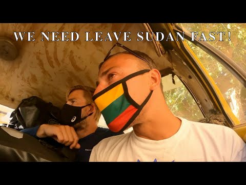Military clashes in Khartoum streets | Cycling Around The World | VLOG 12 🇸🇩