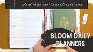 Bloom Daily Planners Review | the one with alllll the room