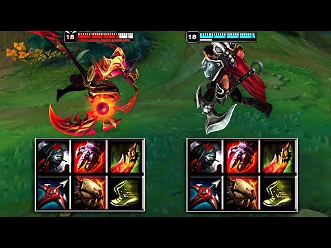 KAYN vs DARIUS FULL BUILD FIGHTS & Best Moments!