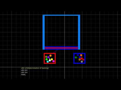 Decisive First - Tournament Team Marble Race in Algodoo