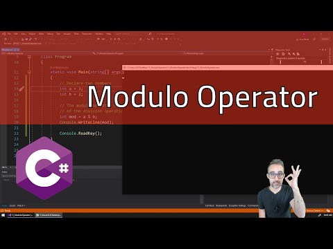 4.3 Modulo Operator - Learning C#