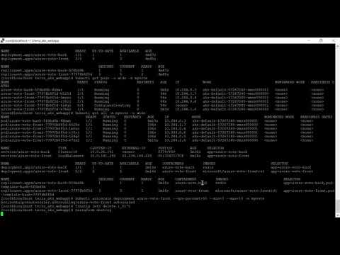 Deploy Azure Kubernetes Cluster using Terraform