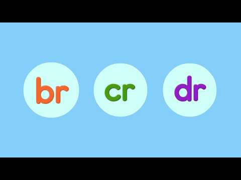 Phonics Chant┃br · cr · dr ∥ Double Letter Consonants┃Spotlight on One Phonics