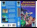 Original VHS Opening Dungeons And Dragons The Night Of No Tomorrow UK Retail Tape