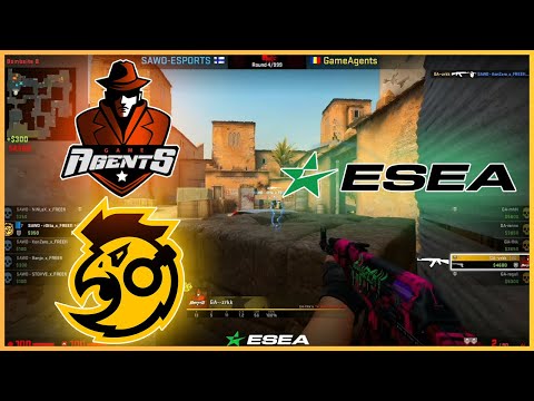 GameAgents vs SAWO | ESEA Season 37 - EU - CSGO Main - HiGHLiGHTS | CSGO