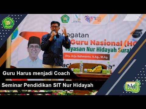Seminar Pendidikan SIT Nur Hidayah: Guru Harus Bisa Menjadi Coach Gambar Kosong