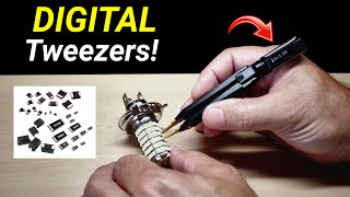 DT71 Compact Digital Multimeter Tweezers With Signal Generator!