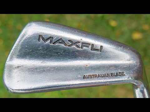 1979 Dunlop Maxfli Australian Blade Irons - The Vintage Golfer