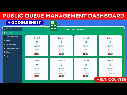 How to Build Advanced Public Queue System with Google Sheet & Apps Script | D48
