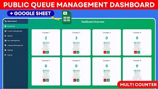 How to Build Advanced Public Queue System with Google Sheet & Apps Script | D48