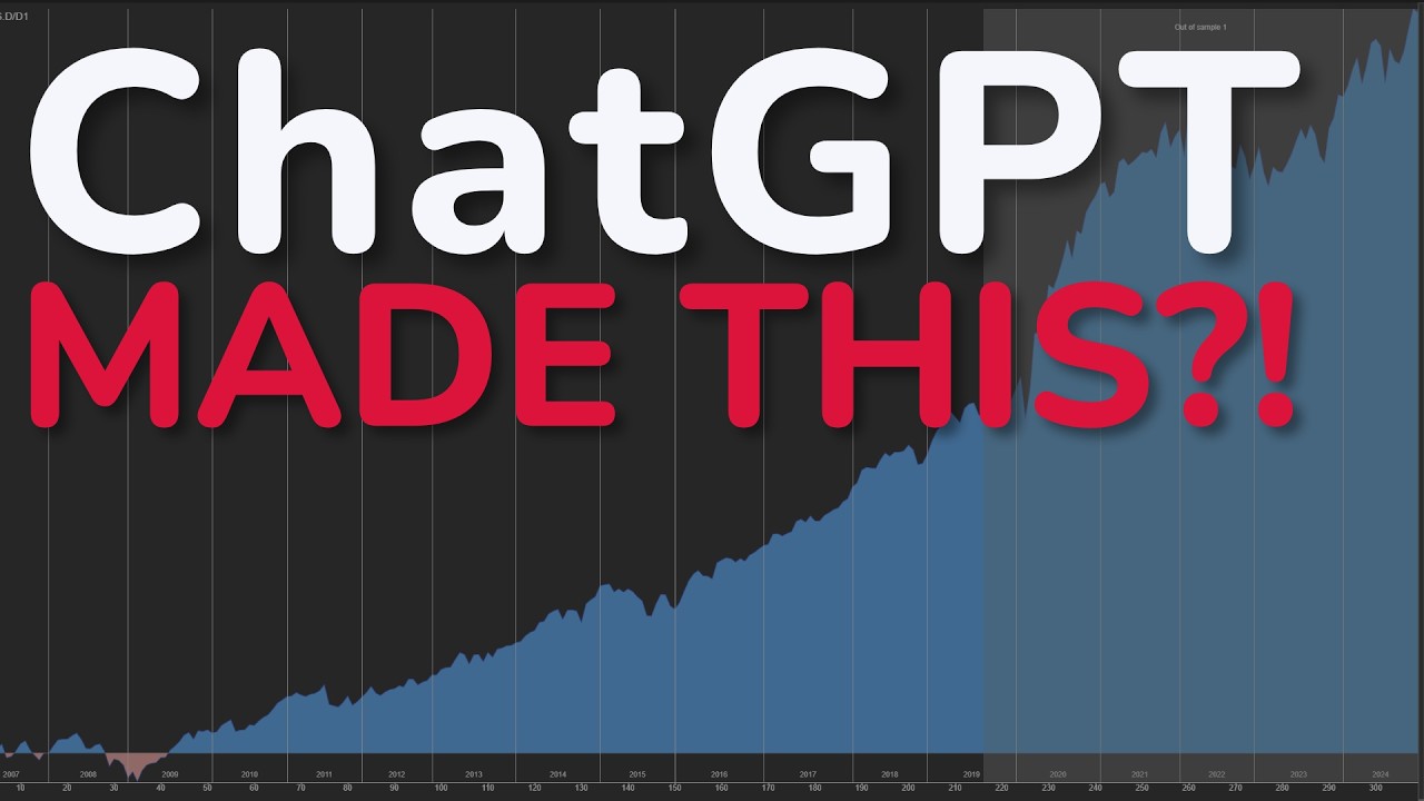 I Used ChatGPT to Create a Mean Reversion Strategy… Here’s What Happened! 😳