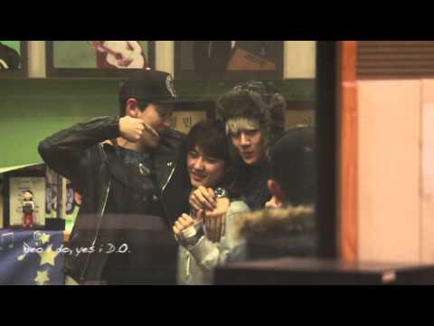 140110 SUKIRA CHANYEOL D.O. SEHUN 귀엽둥이들