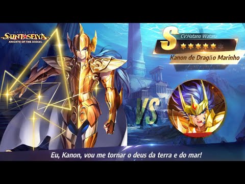 Saint Seiya Awakening |  Duelos Galáticos: Kanon de Dragão Marinho Vs. Ikki Armadura Divina