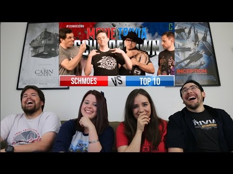 Schmoes Vs. Top Ten REACTION - Movie Trivia Schmoedown