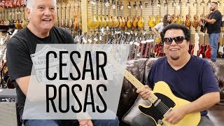 Los Lobos Guitarist &amp; Singer Cesar Rosas | Fender American &#39;52 Telecaster Reissue Lefty