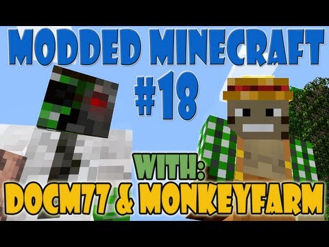 Modded Minecraft Sorting Machine - Feed the Beast w/ Docm77 & Monkeyfarm #18