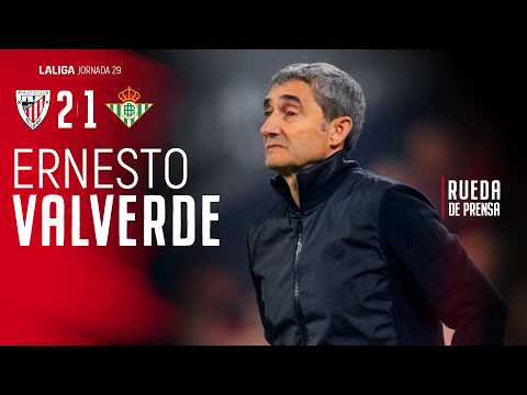 Imagen de portada del video 🎙 Ernesto Valverde | post Athletic Club 2-1 Real Betis | 29. J LaLiga EA Sports