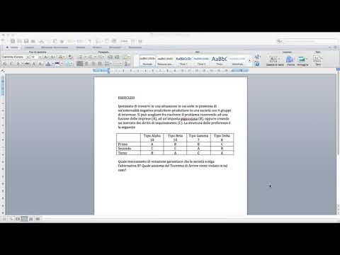 Prof. Lucarelli - Corso di Politica Economica 2020 - seconda videolezione (Social Choice)