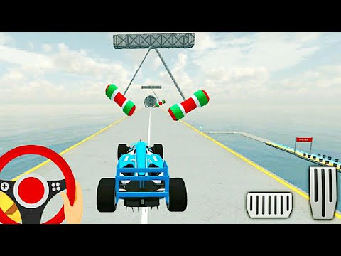 Impossible Car Tracks 3D 2020 | Formula Ramp Car Stunts # 5 Level 21-23 - Android Gameplay