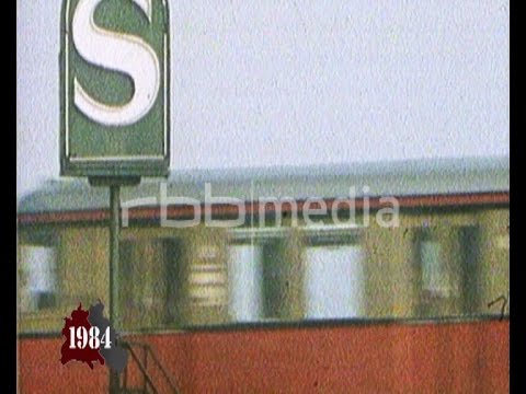 BVG übernimmt S-Bahn Berlin, 09. Januar 1984