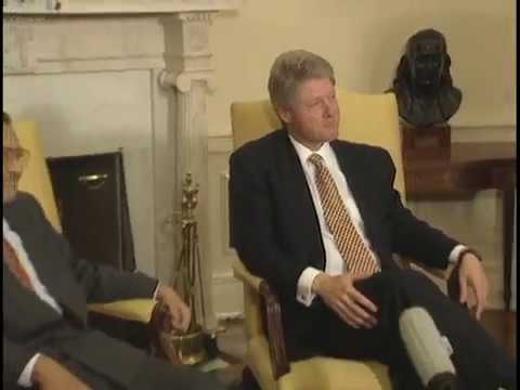 Pres. Clinton and PM Mahathir bin Mohamad (1994)
