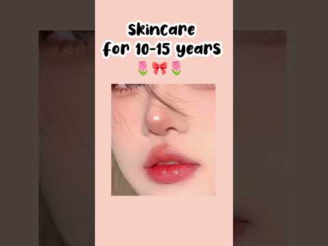 Skincare for 10-15 years old girl #skincare #fypシ゚viral #aesthetic #glowup #healthyskin #short#viral