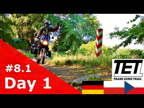 Motorrad Abenteuer #8.1 TET Polen Tag 1 (vom Harz durch Ostdeutschland) Solo 3.000 km in 12 Tagen