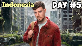 Download lagu I Survived 7 Days In An Abandoned City | Indonesian Dubbed | MrBeast Indonesian Dub mp3