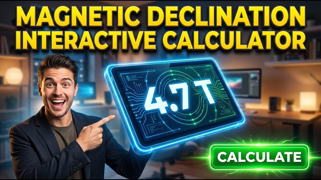 Magnetic Declination Interactive Calculator