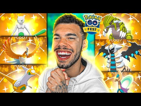 34 LENDÁRIOS DIFERENTES NO MESMO DIA -  POKEMON GO | Cris |