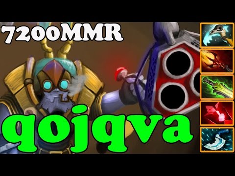 Dota 2 - qojqva 7200 MMR Plays Tinker vol 4 - Ranked Match Gameplay