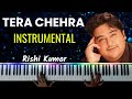 Tera Chehra Piano Instrumental | Karaoke | Adnan Sami | Ringtone | Notes | Hindi Song Keyboard