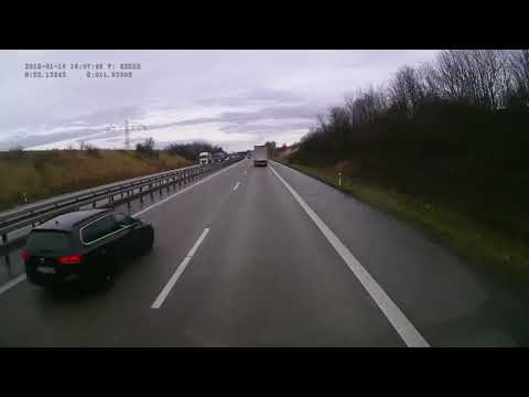 Germany. Motorway A14, Könnern — Magdeburg, 2018, 4x