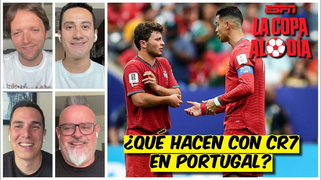 PORTUGAL y el DILEMA con CRISTIANO RONALDO. IMPOSIBLE sentarlo... ¿verdad? | La Copa al Día