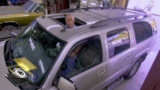 Testing and Cleaning Sunroof Drains in Vehicles
