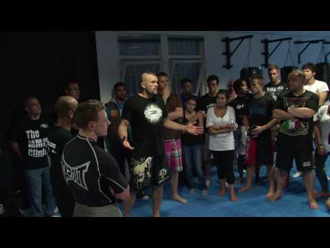 UFC Legend Chuck Liddell visits The MMA Clinic, Romford