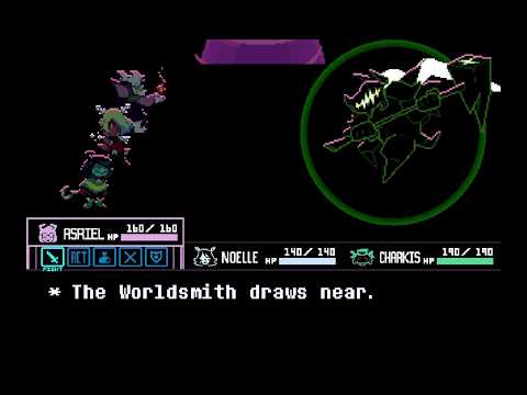 Worldsmith fight preview (DELTARUNE: Chapter Rewritten OFFICIAL fangame)