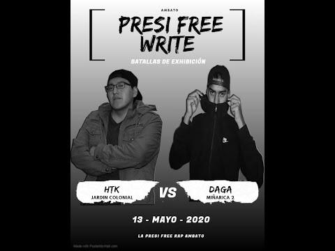 Presi Write || HTK vs DAGA || El experimentado vs El aspirante