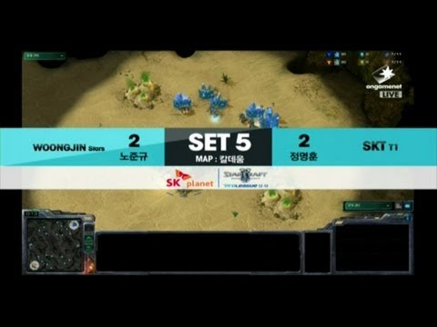 SPL [12.15] BrAvO(Woongjin) vs FanTaSy(SKT) 5set / CalDeum - Starcraft 2