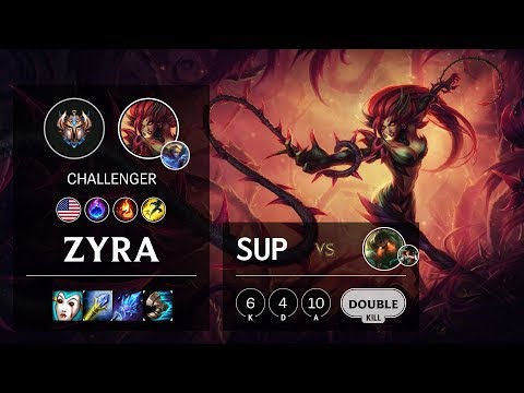 Zyra Support vs Nautilus - NA Challenger Patch 10.3