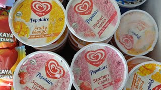 Drama buying strawberry flavored Walls ice cream at Indomaret ⁉️ I like strawberry ice cream #ice...