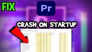 Adobe Premiere Pro – How to Fix Crash on Startup – Complete Tutorial