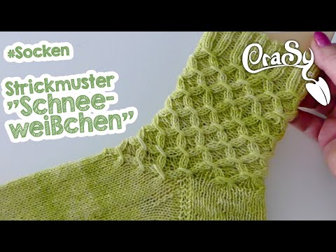 Sockenmuster - Strickmuster "Schneeweißchen"