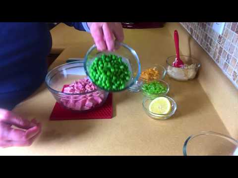 Peas & Ham salad