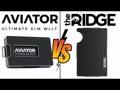 Ridge Wallet VERSUS Aviator! Which is better?!